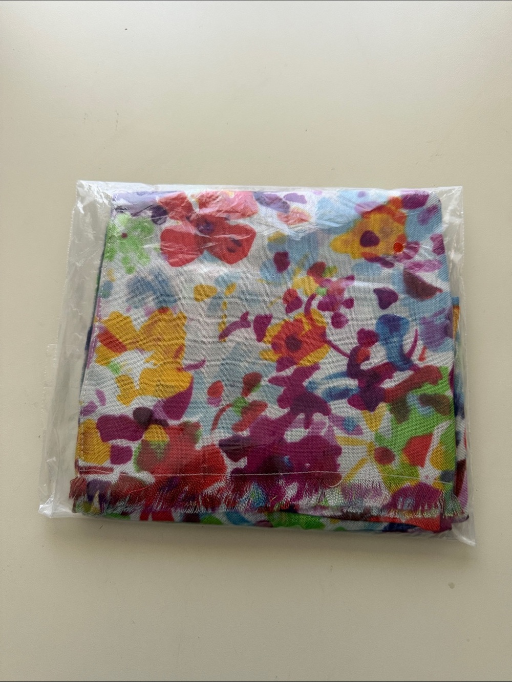 CAbi Multicolor Floral Print Scarf